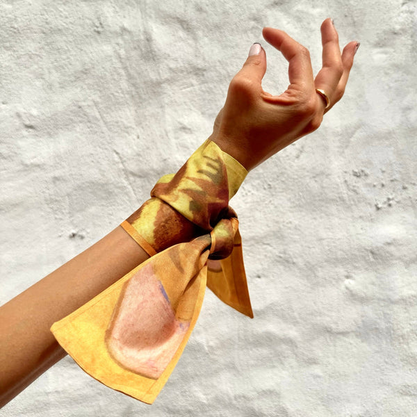 Cinta Pelo Floral Girasol 🌻