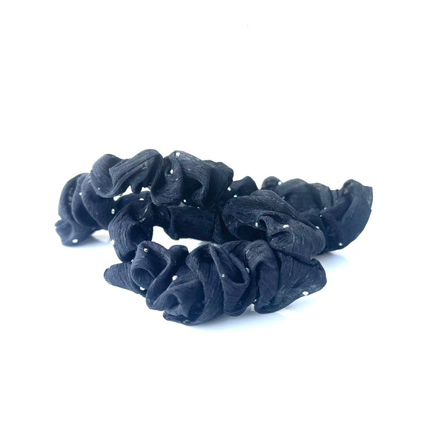Set Scrunchie Brillos tull X3