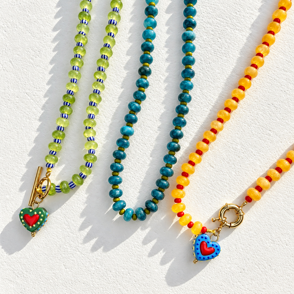 Collar Frunas MoraAzul