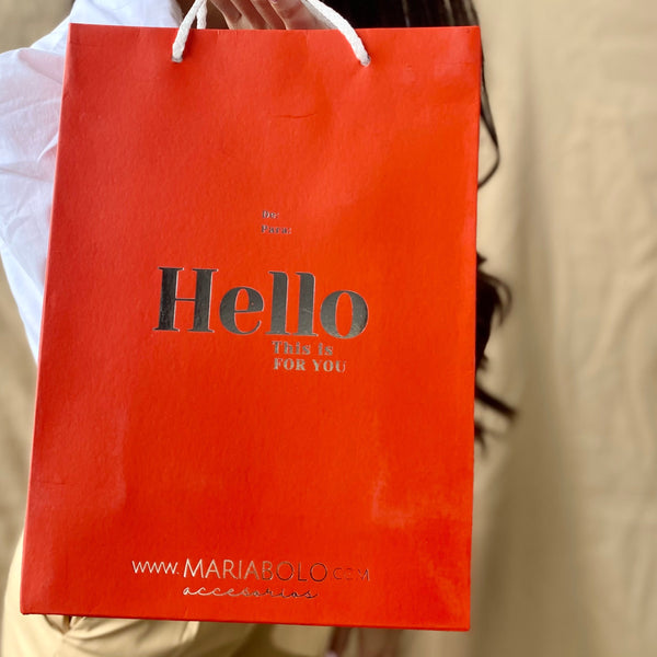 Bolsa Regalo Roja - MariaBolo Accesorios