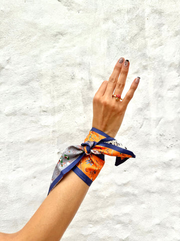 Cinta Pelo Otoño Naranja