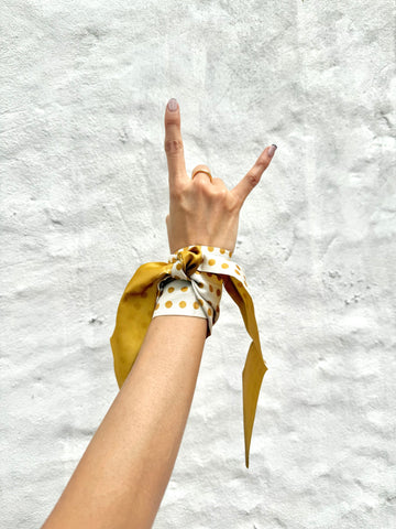 Cinta Pelo Mostaza Pepas