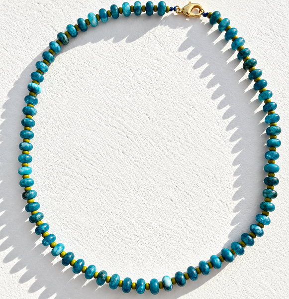 Collar Frunas MoraAzul