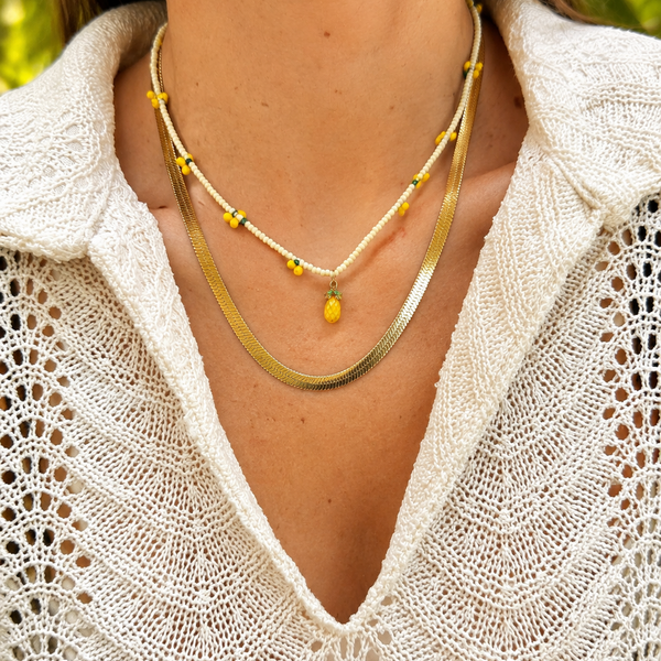 Combinación de Choker y cadena clásica- mis and mach