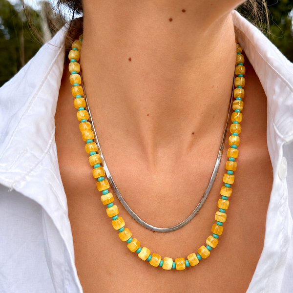 Collar Gogo Amarillo