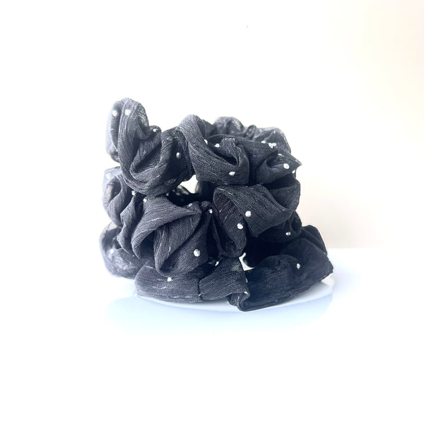 Set Scrunchie Brillos tull X3