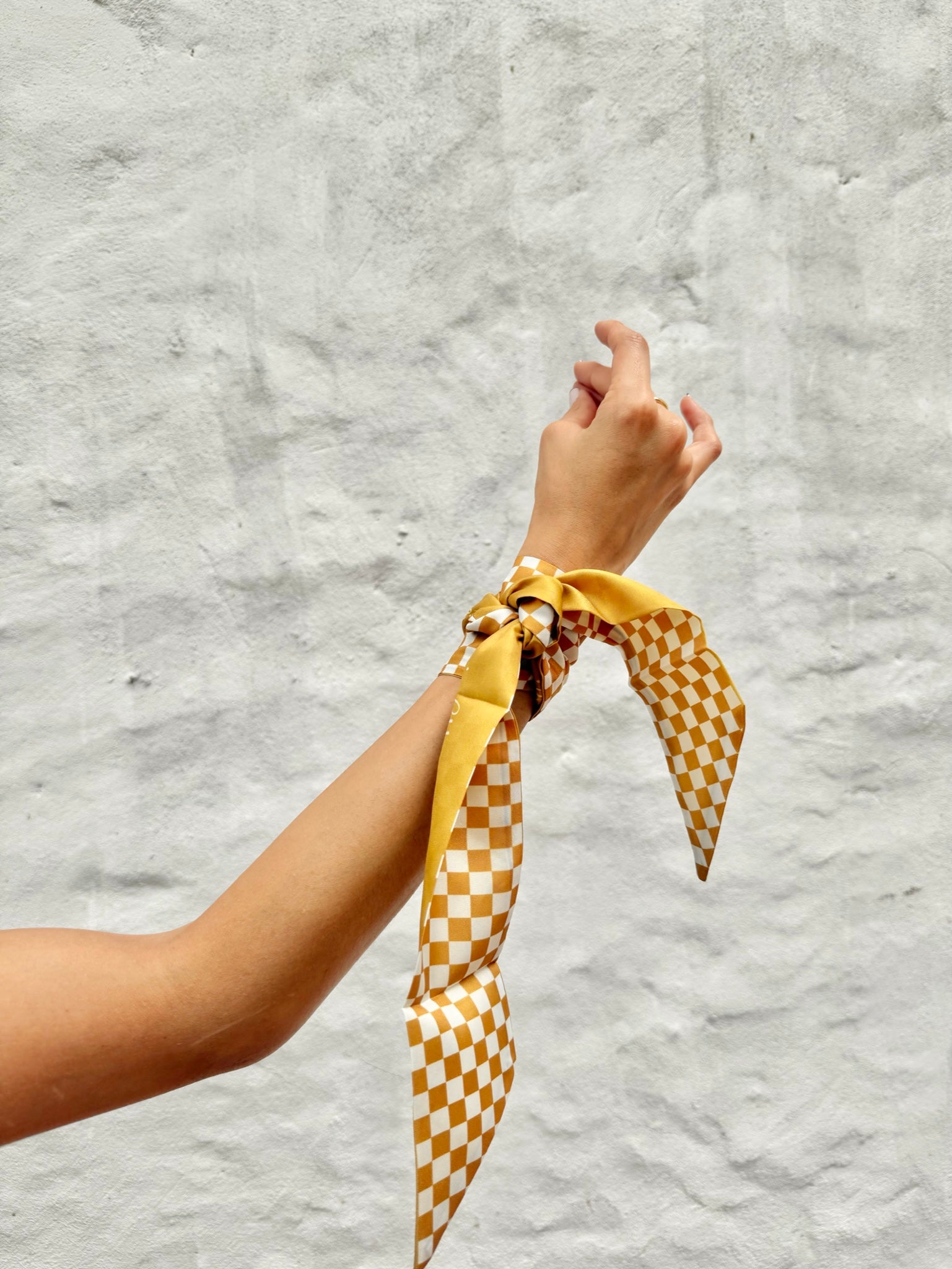 Cinta Pelo Mostaza Cubos