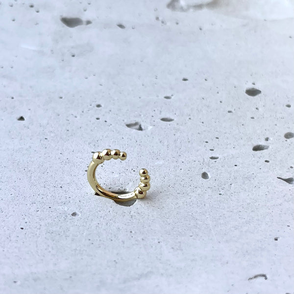 Earcuff delicado sin perforación 