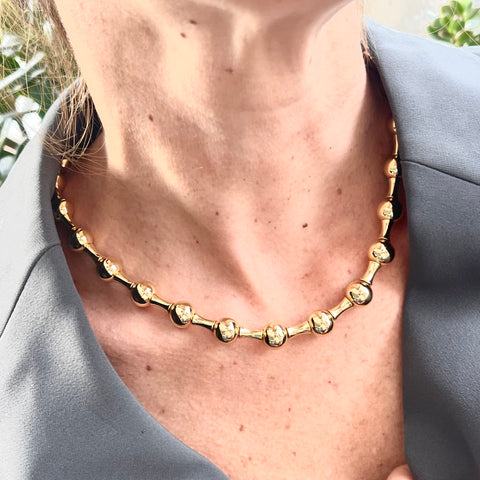 Cadena egipcia dorada