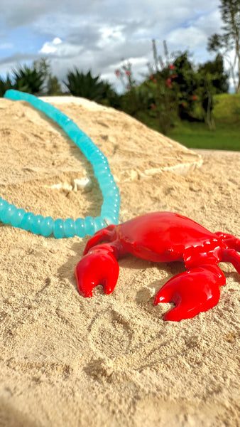 Collar Cangrejo 🦀 Rojo