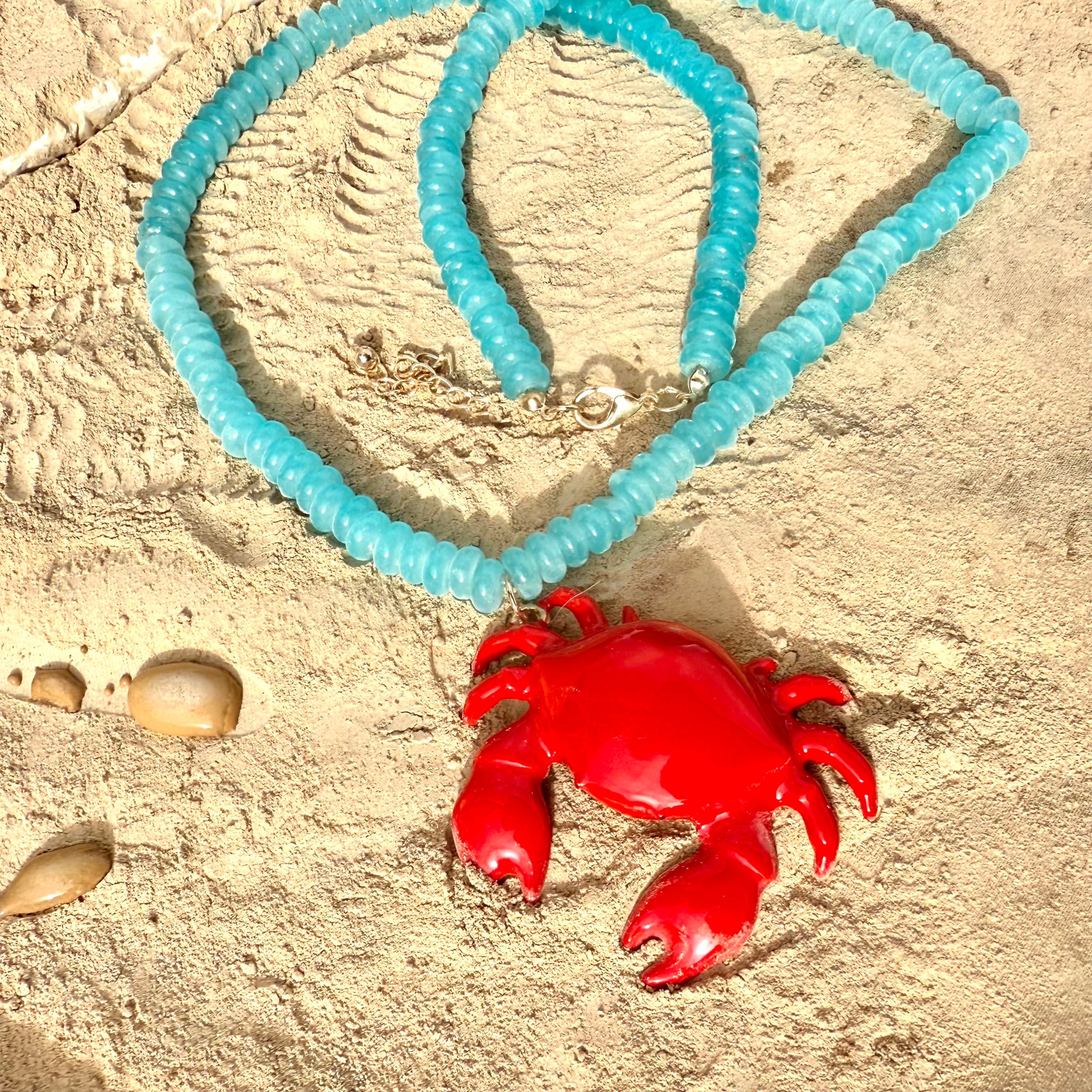 Collar Cangrejo 🦀 Rojo