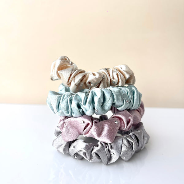 Set Scrunchie Brillos X 4