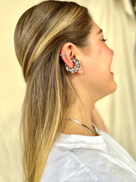 Earcuff Bilbao  Silver