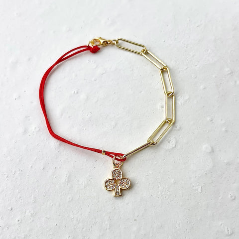 Pulsera Suerte Cadena Hilo