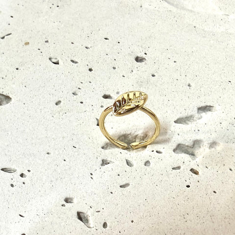 Anillo Hoja romana 🍁