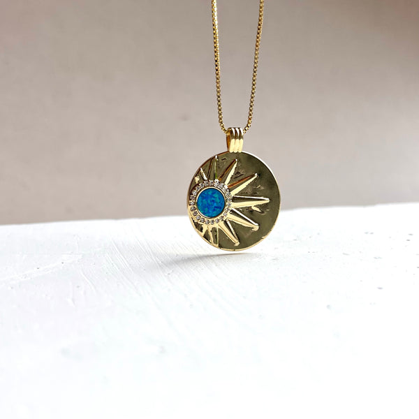 Dije Plano Sol Opalo