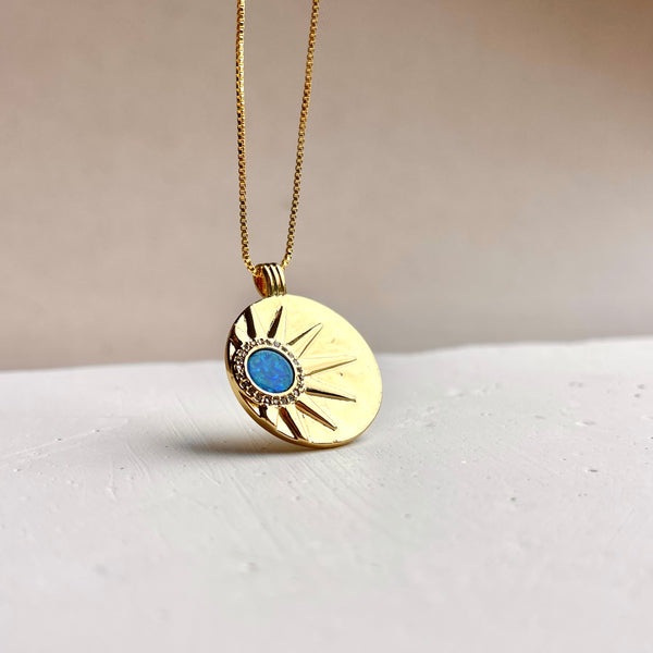 Dije Plano Sol Opalo