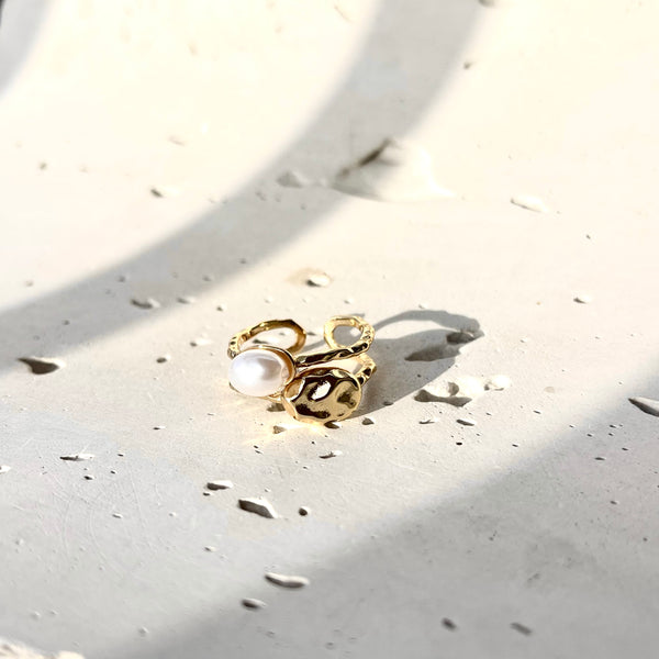 Anillo Camelot Perla