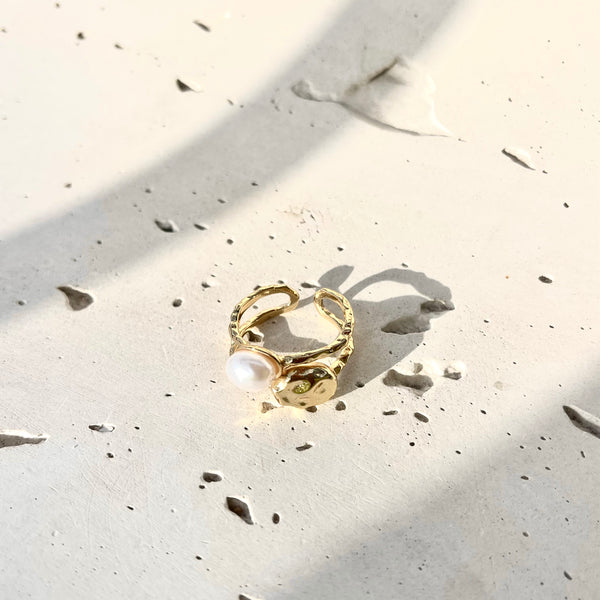 Anillo Camelot Perla