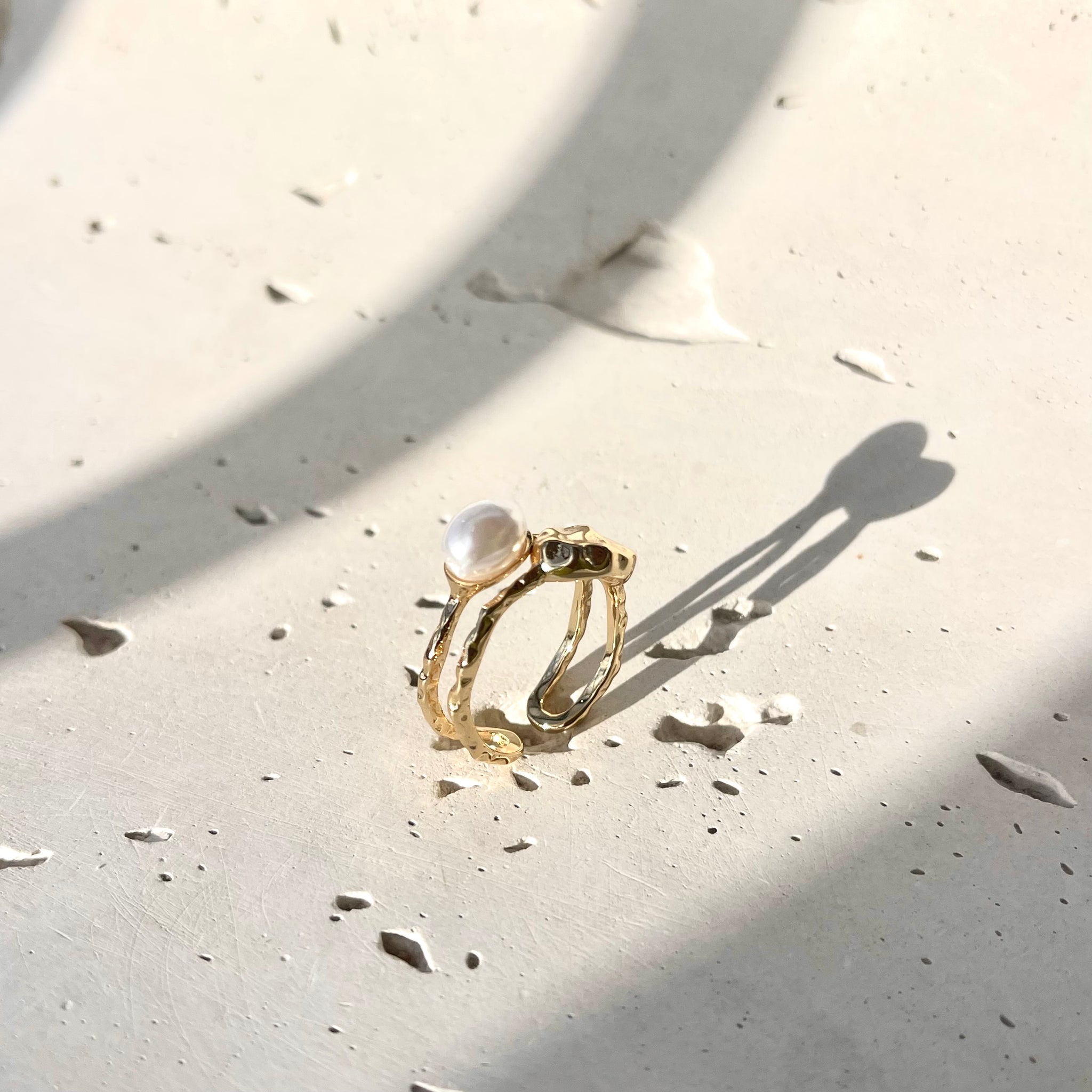 Anillo Camelot Perla