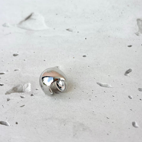 Earcuff Milagros Silver Rodio