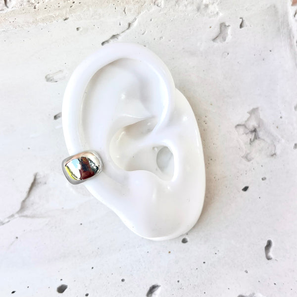 Earcuff Milagros Silver Rodio