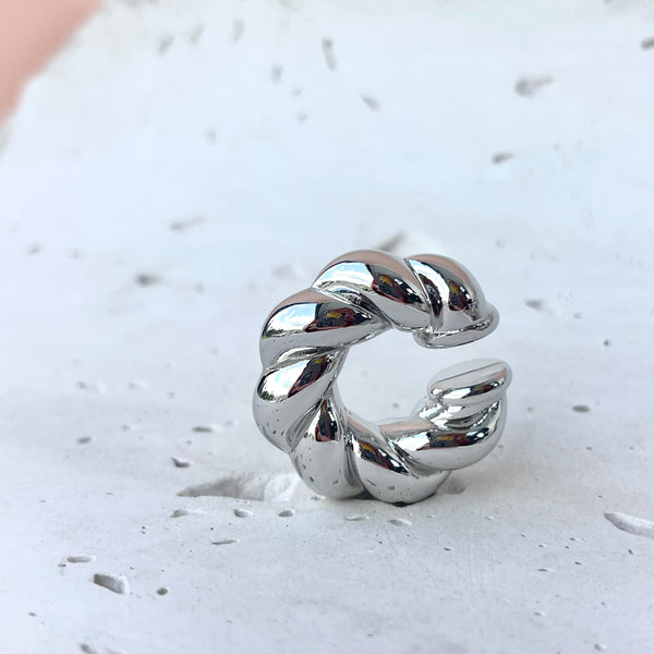 Earcuff Bilbao  Silver