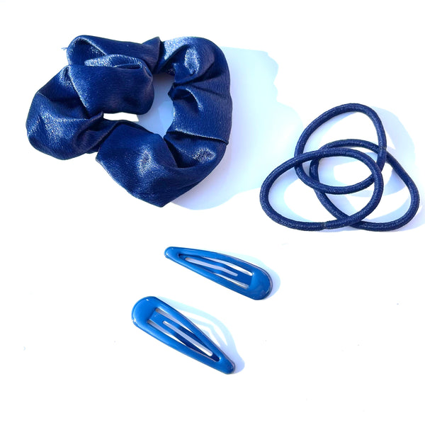 Hebilla Scrunchie y cauchos school