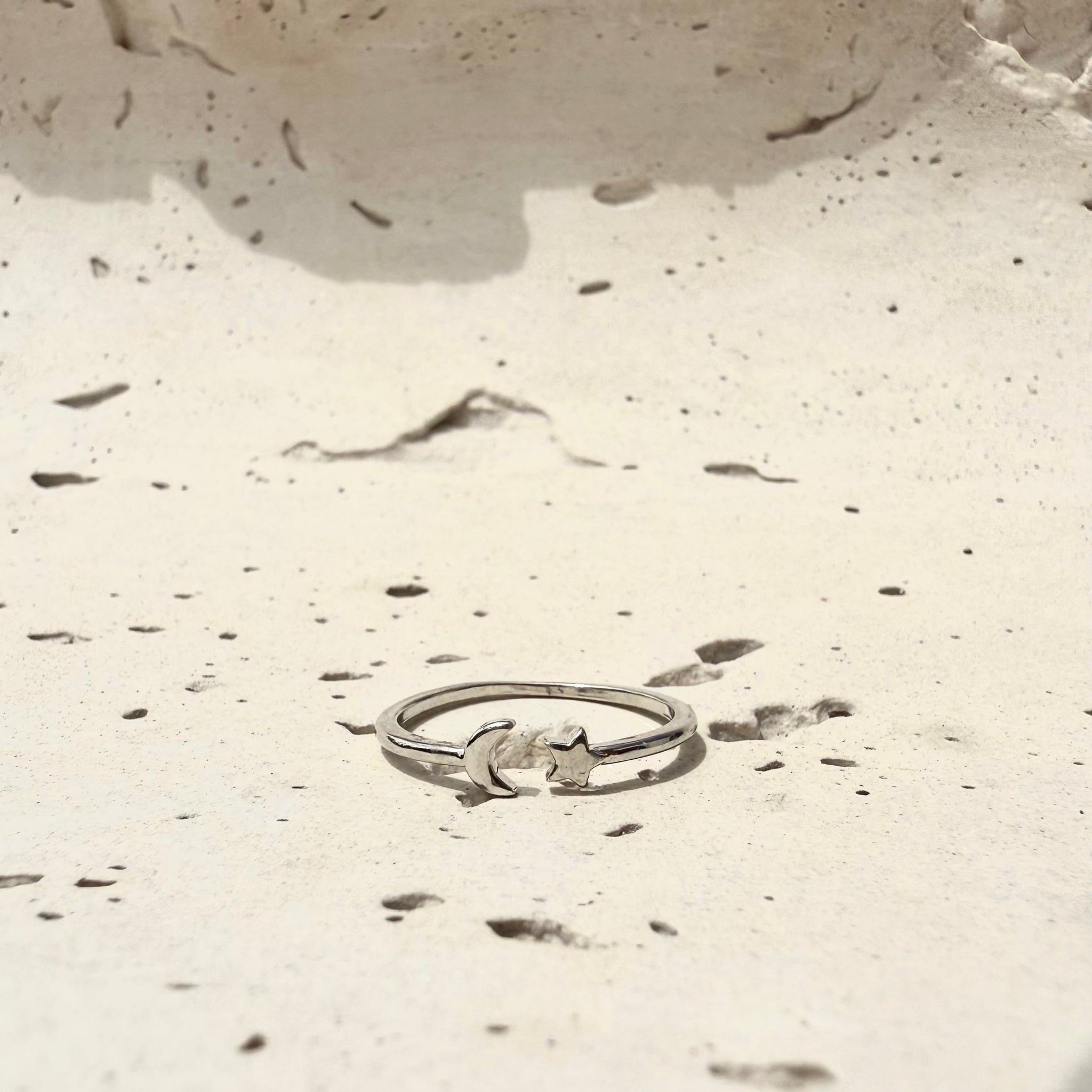 Anillo Estrella Luna