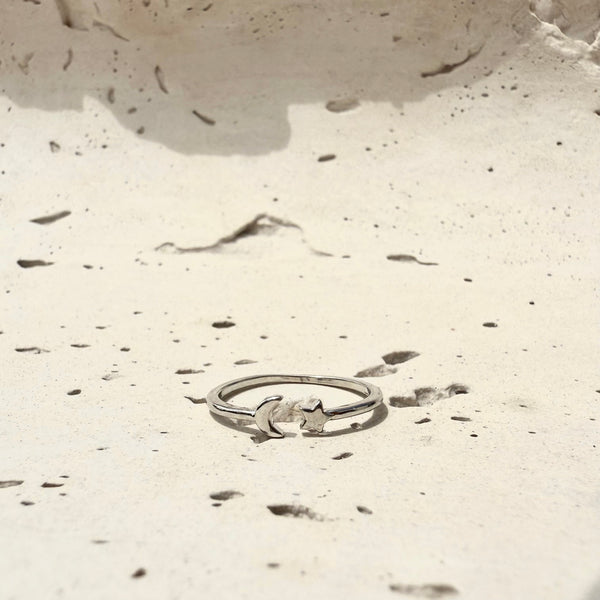Anillo Estrella Luna
