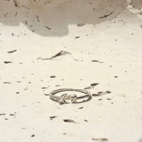 Anillo Estrella Luna