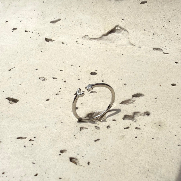Anillo Estrella Luna