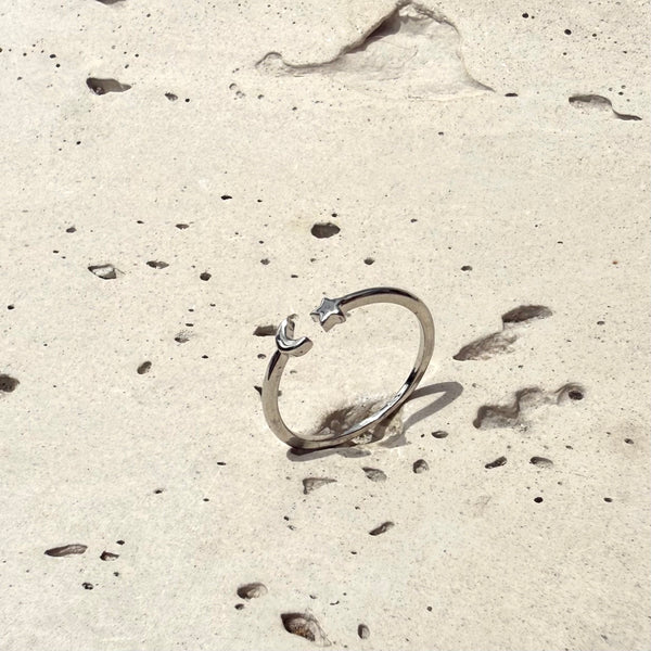 Anillo Estrella Luna