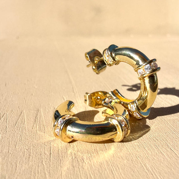 Candonga italiana con brillantes