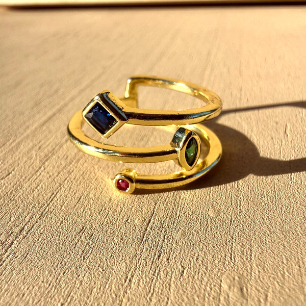 Anillo piedras