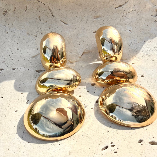 Aretes Aria Maxi Dorado