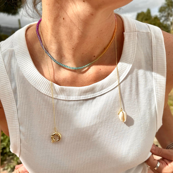 Cadena Corbata Summer Vibes