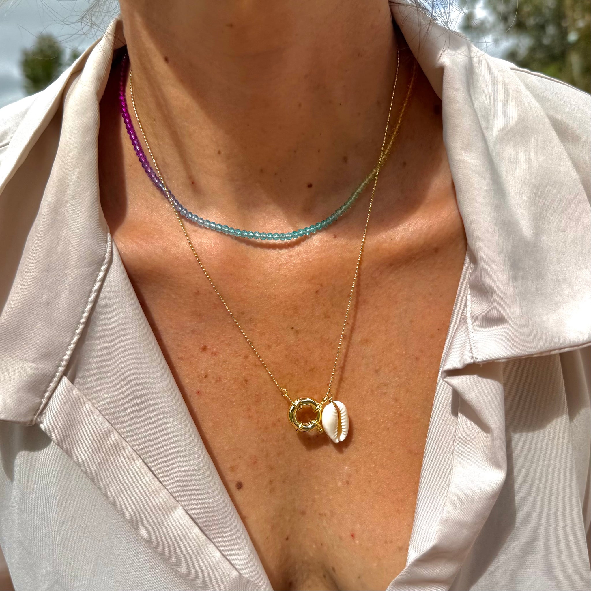 Cadena Corbata Summer Vibes