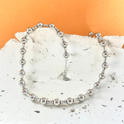 Cadena faraon plateada