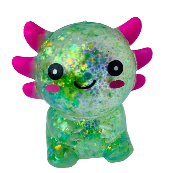 Mochi Espichable pegajoso verde escarchado