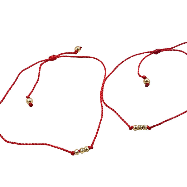 Pulsera hilo rojo Pareja