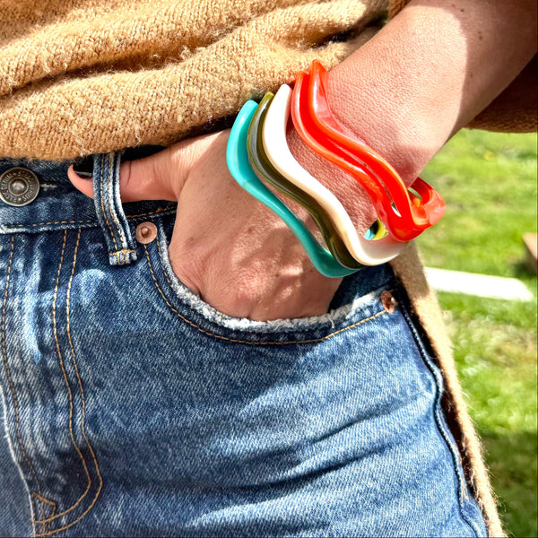 Pulsera trio resina