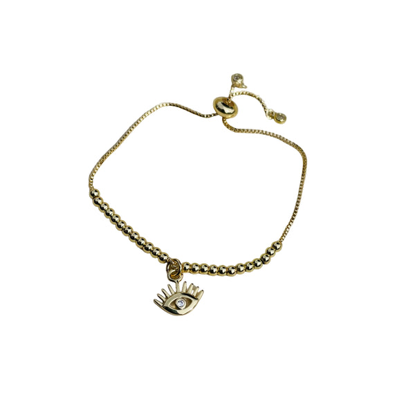 Pulsera en rodio, se puede mojar 