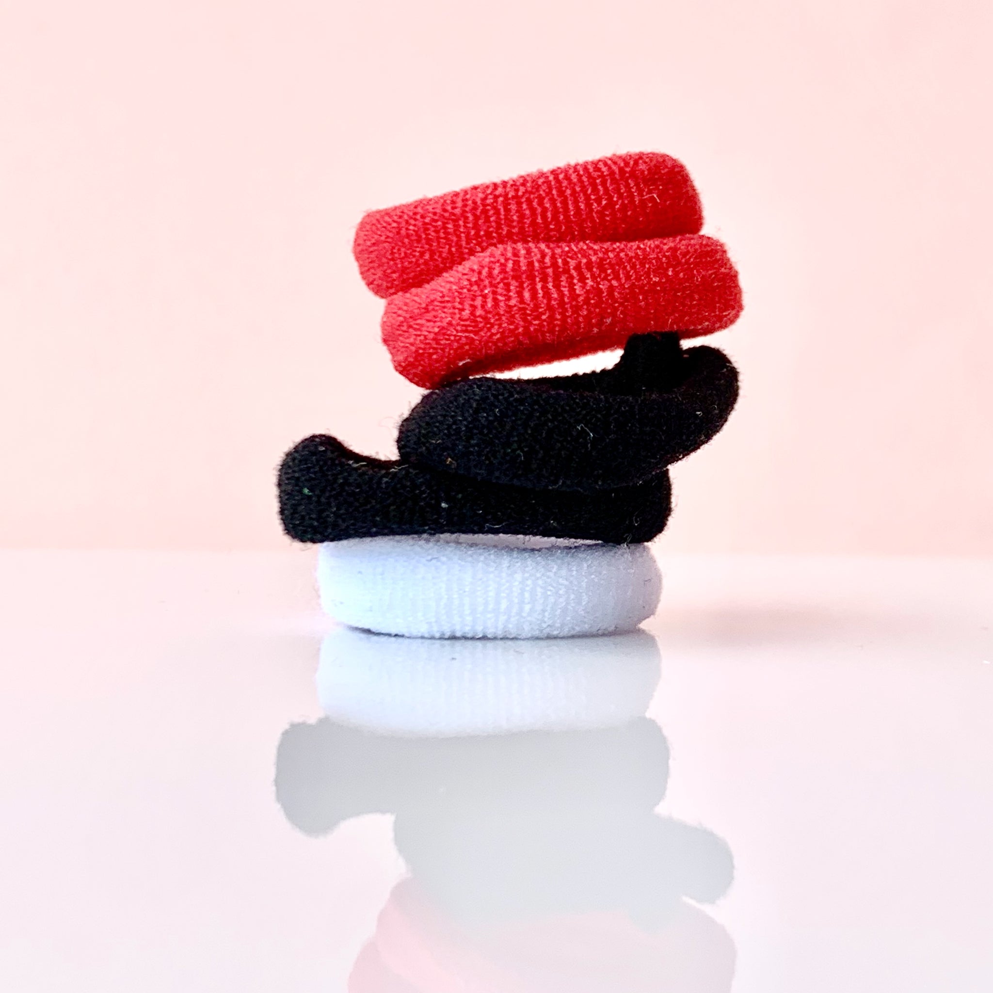 Colero peque Rojo Negro - MariaBolo Accesorios